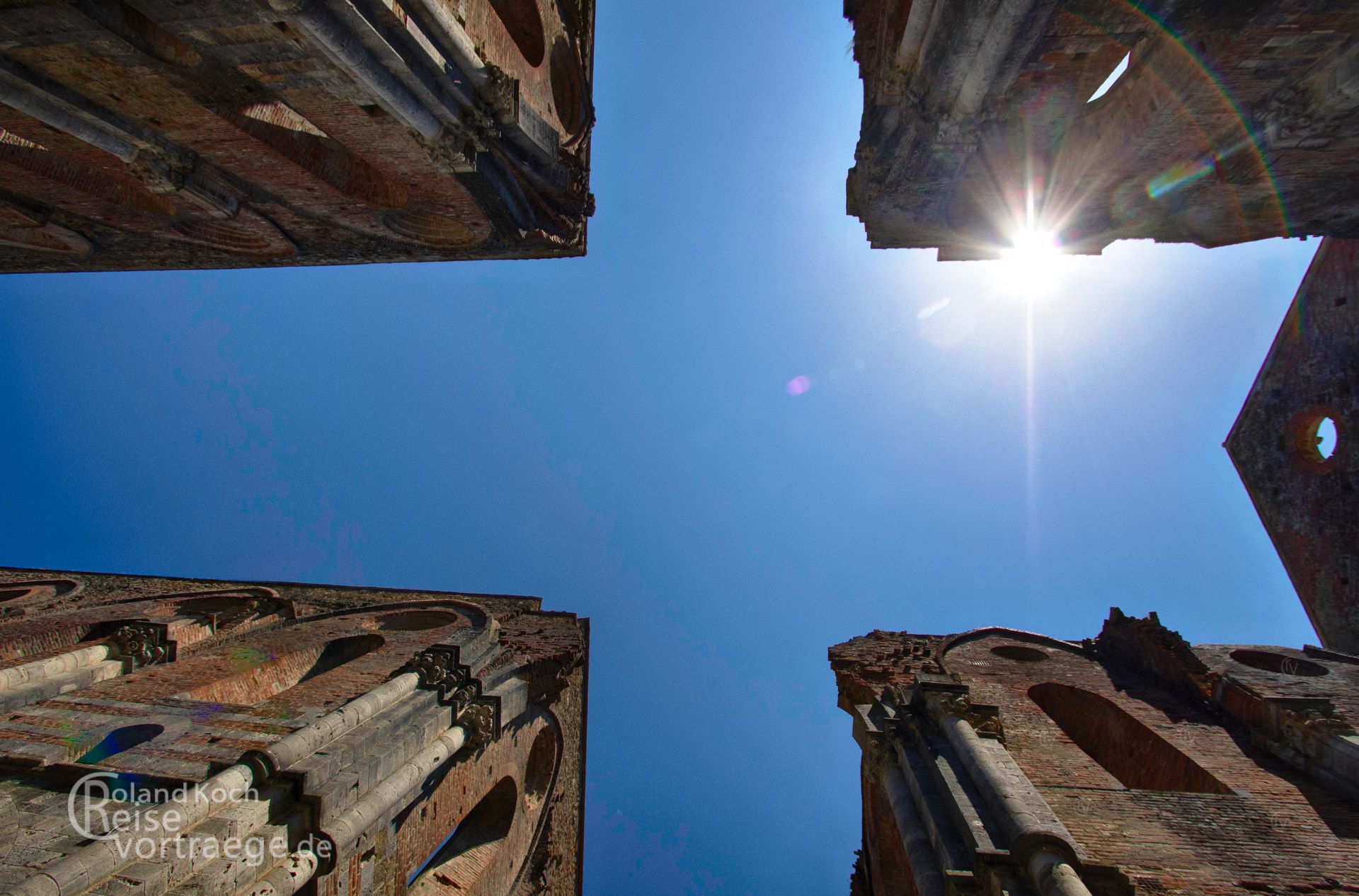 Kirchenruine von San Galgano, Toskana